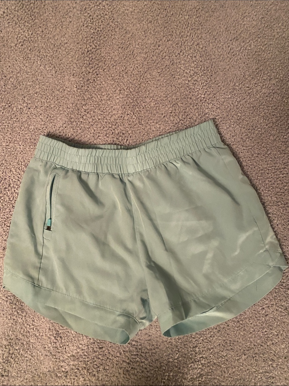 Light Blue girl’s Athletic Shorts